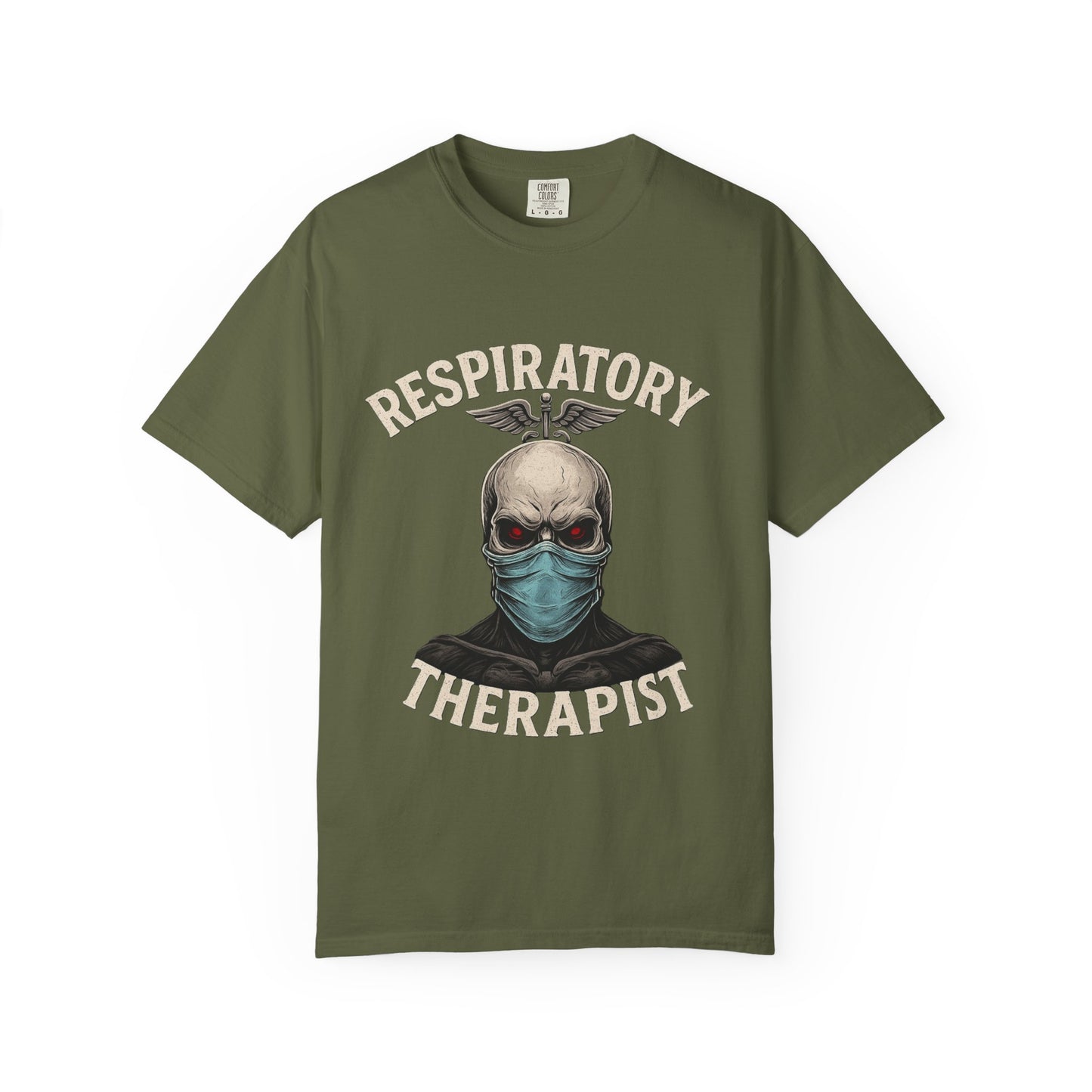 Respiratory Warrior Skull T-Shirt