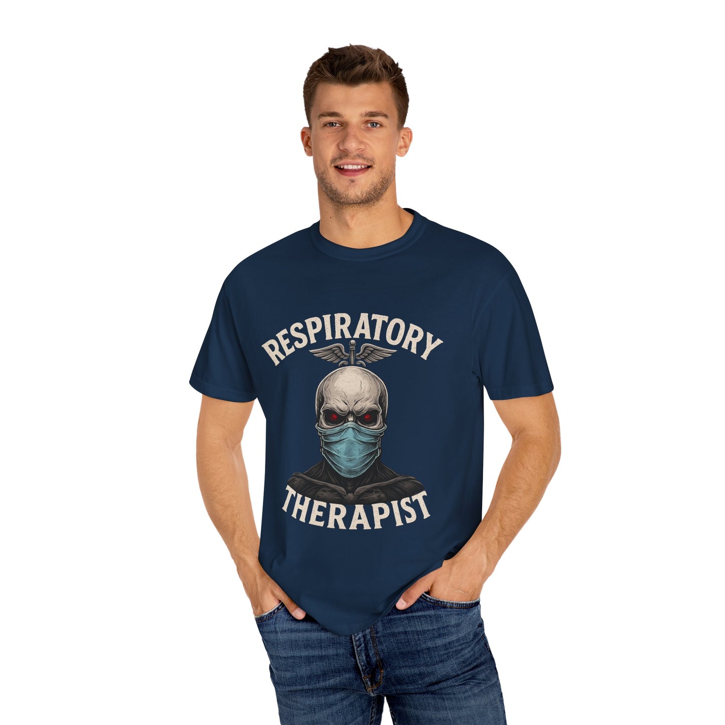 Respiratory Warrior Skull T-Shirt