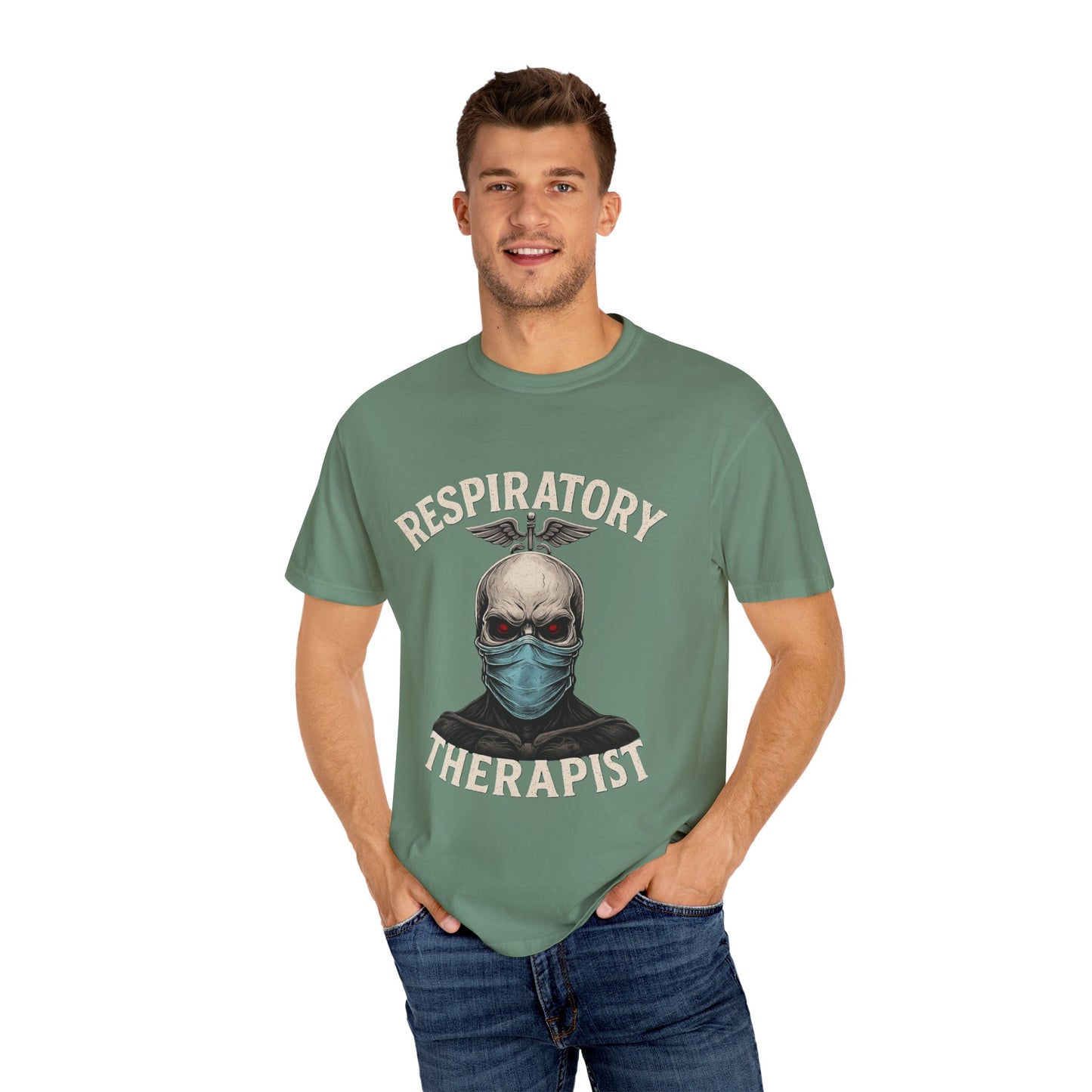 Respiratory Warrior Skull T-Shirt