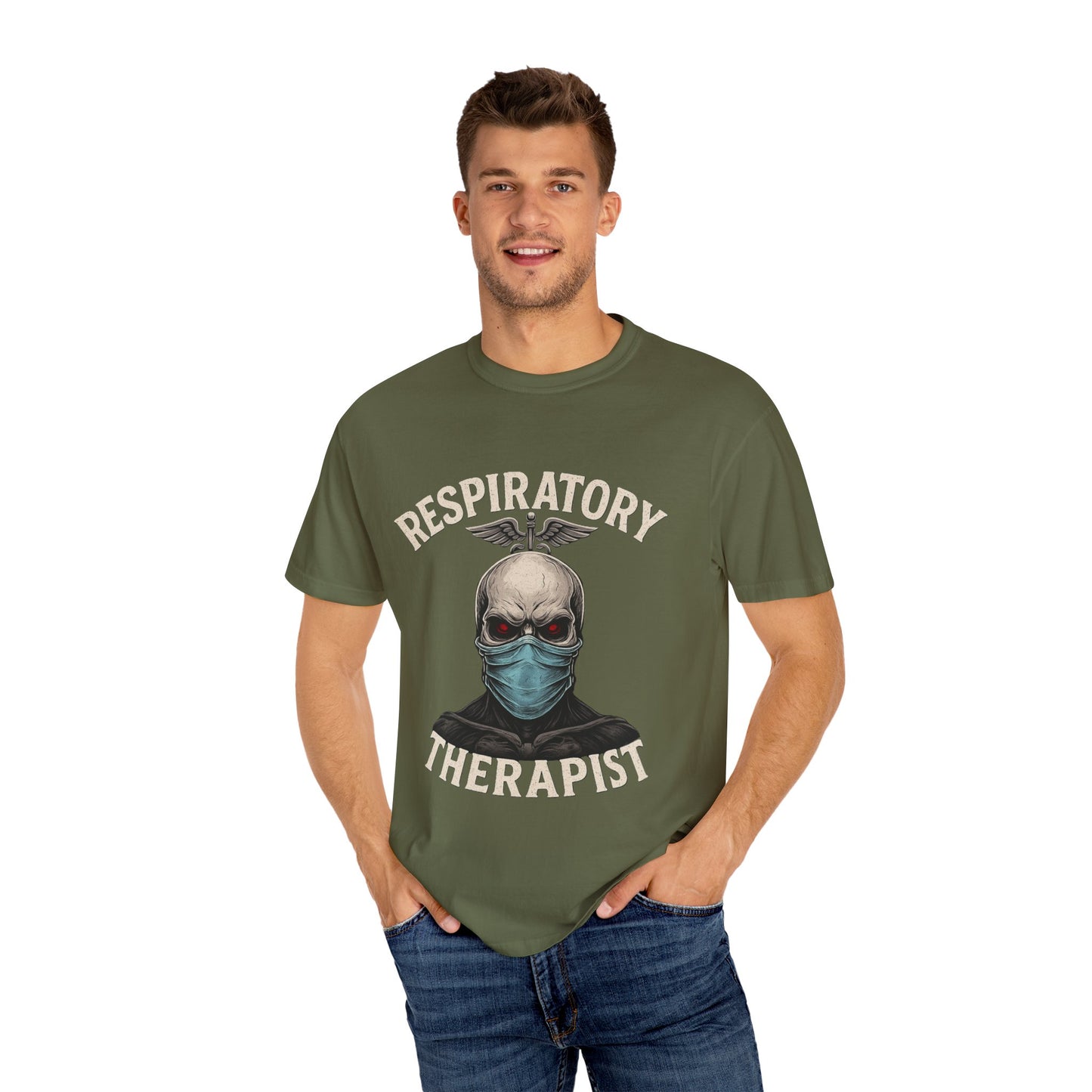 Respiratory Warrior Skull T-Shirt