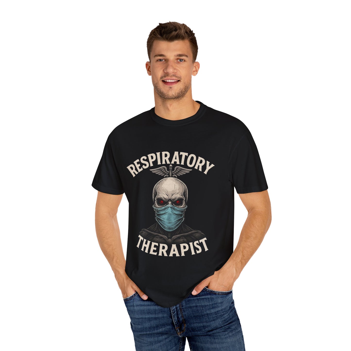 Respiratory Warrior Skull T-Shirt