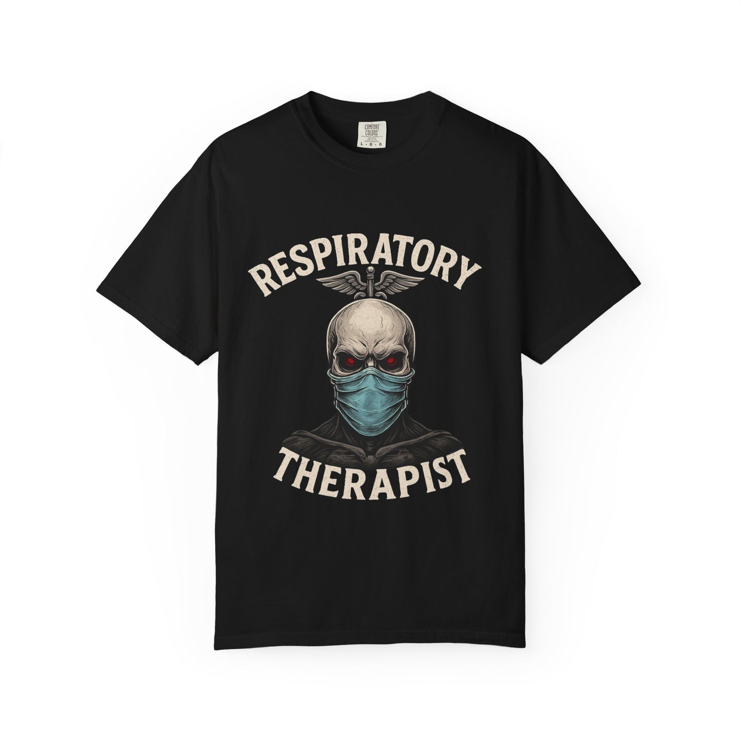 Respiratory Warrior Skull T-Shirt