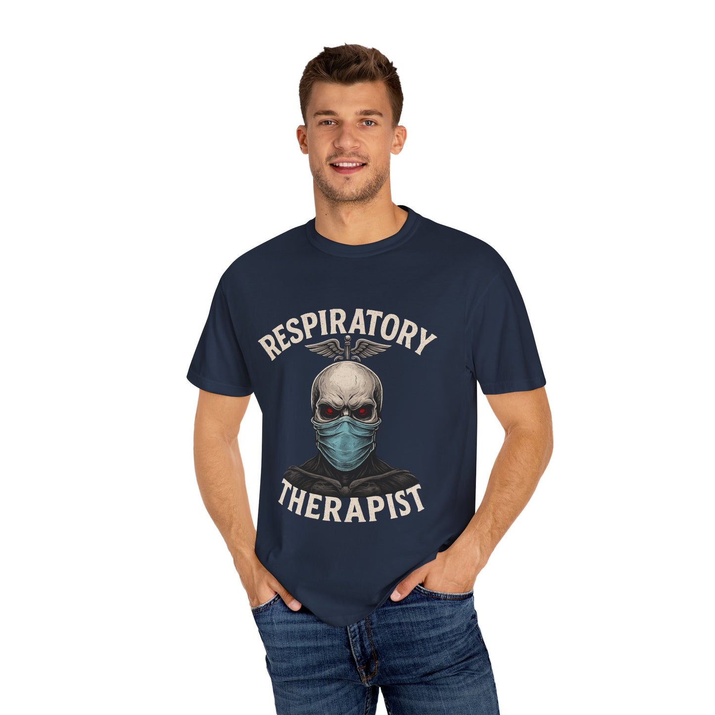 Respiratory Warrior Skull T-Shirt