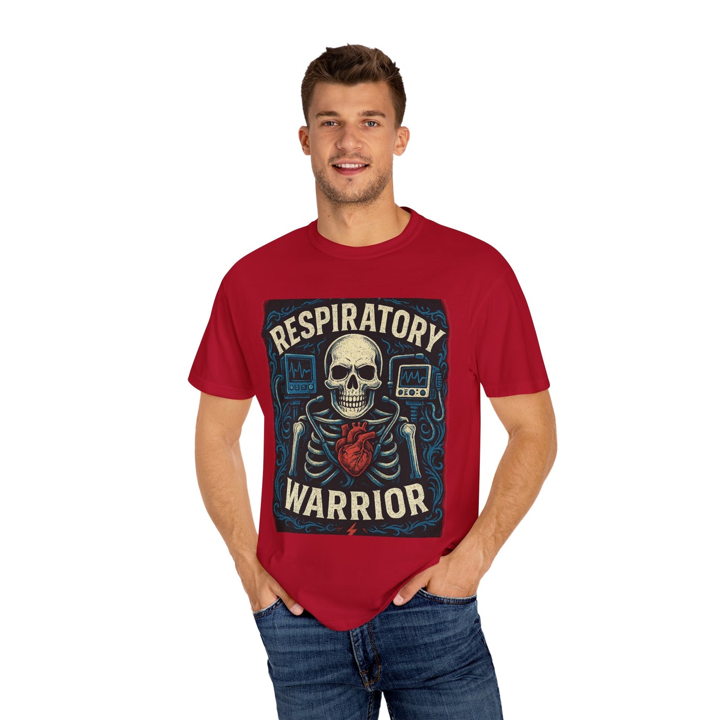 Respiratory Therapist Mens T-Shirt – Vintage Medical Graphic Tee