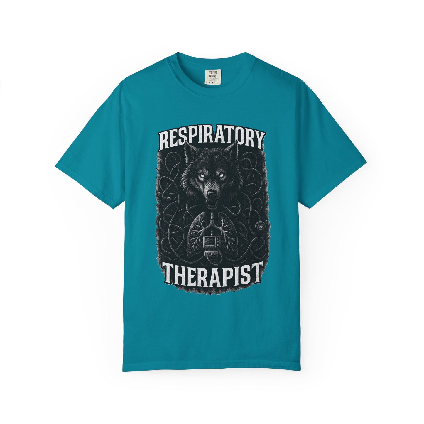 Respiratory Therapist Wolf Mens T-Shirt