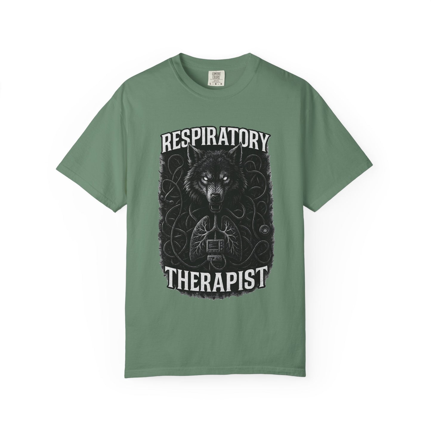 Respiratory Therapist Wolf Mens T-Shirt