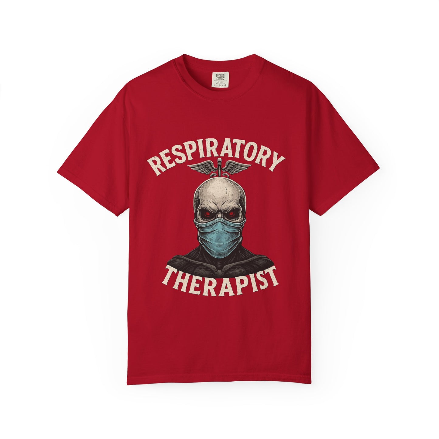Respiratory Warrior Skull T-Shirt