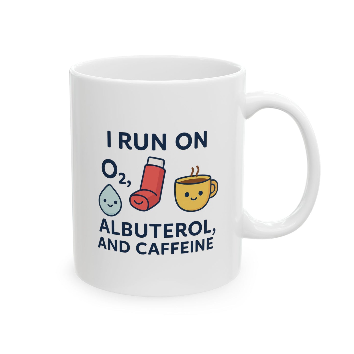 Albuterol & Caffeine Ceramic Mug