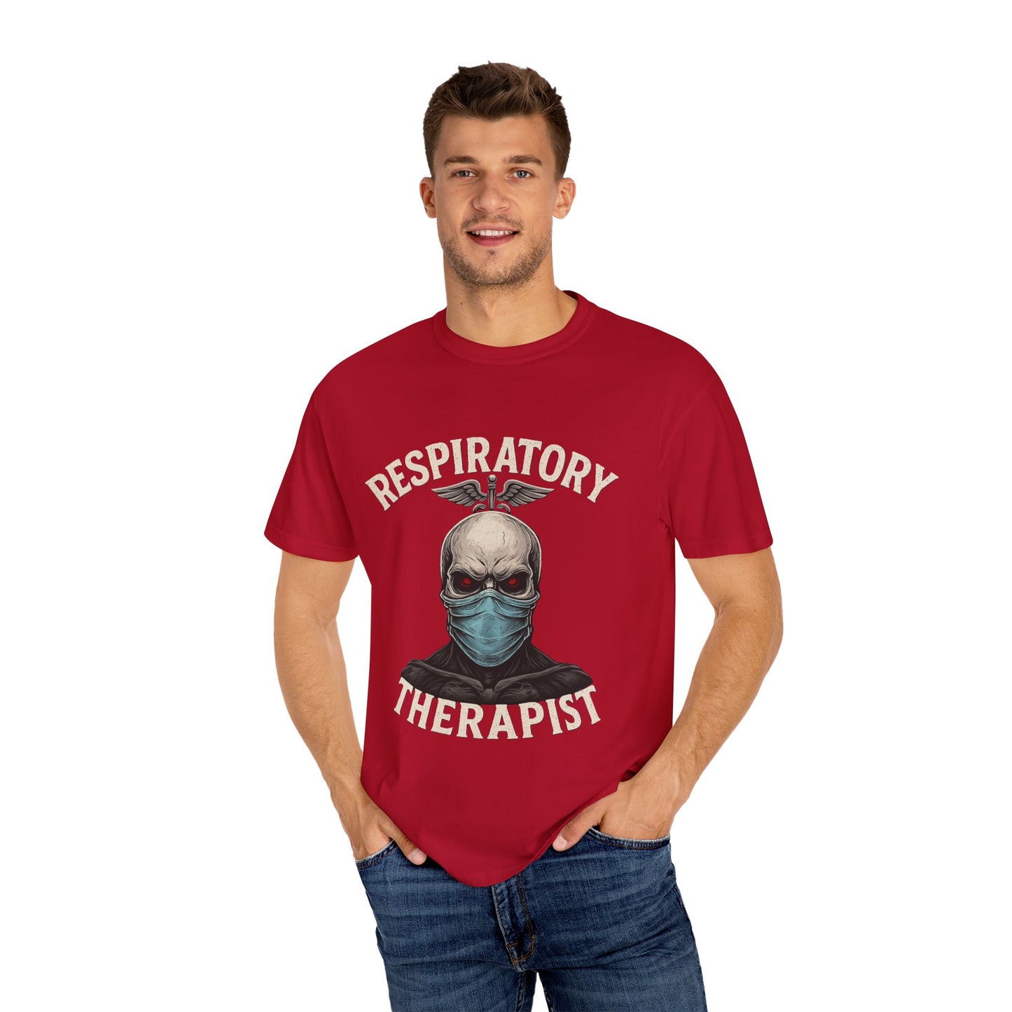 Respiratory Warrior Skull T-Shirt