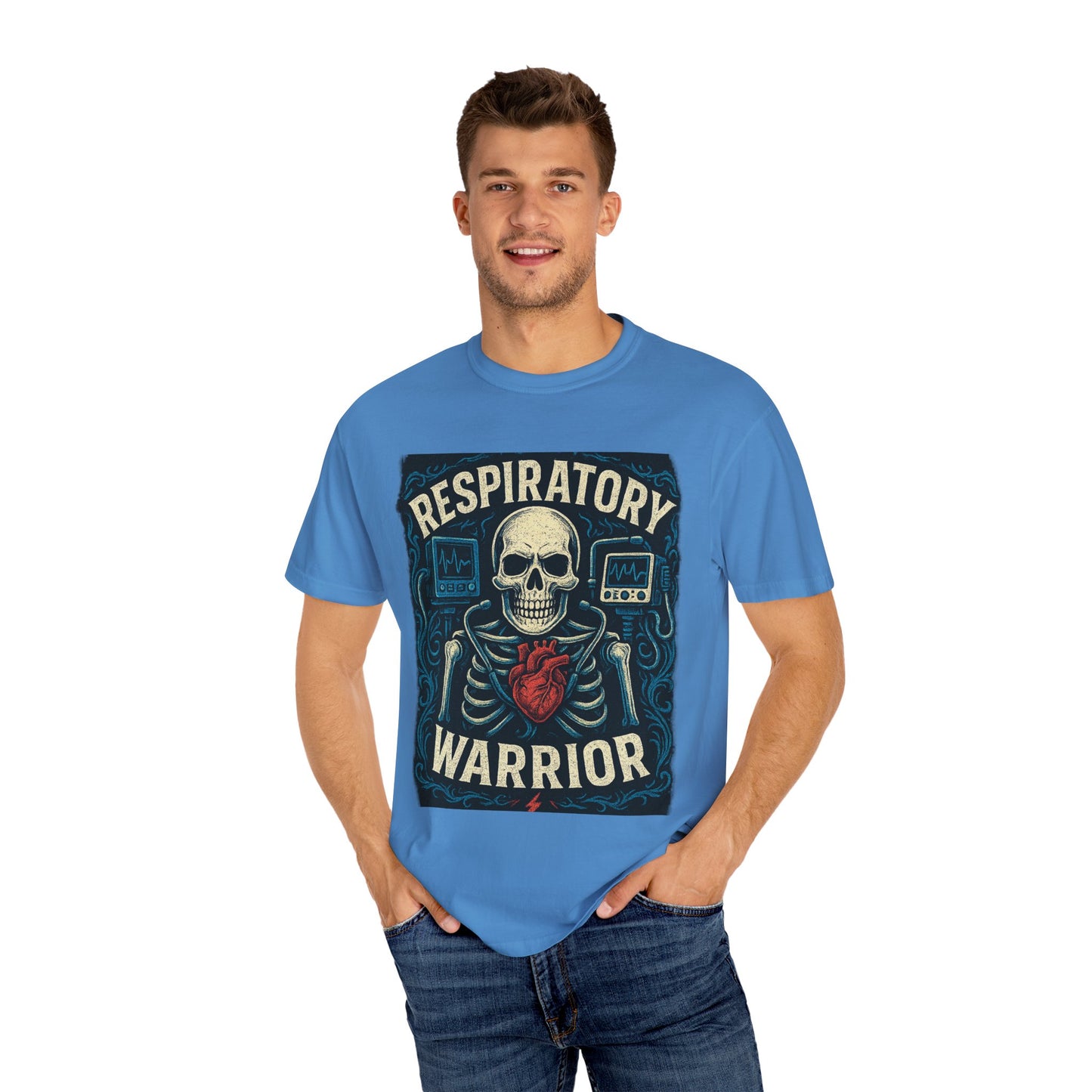 Respiratory Therapist Mens T-Shirt – Vintage Medical Graphic Tee