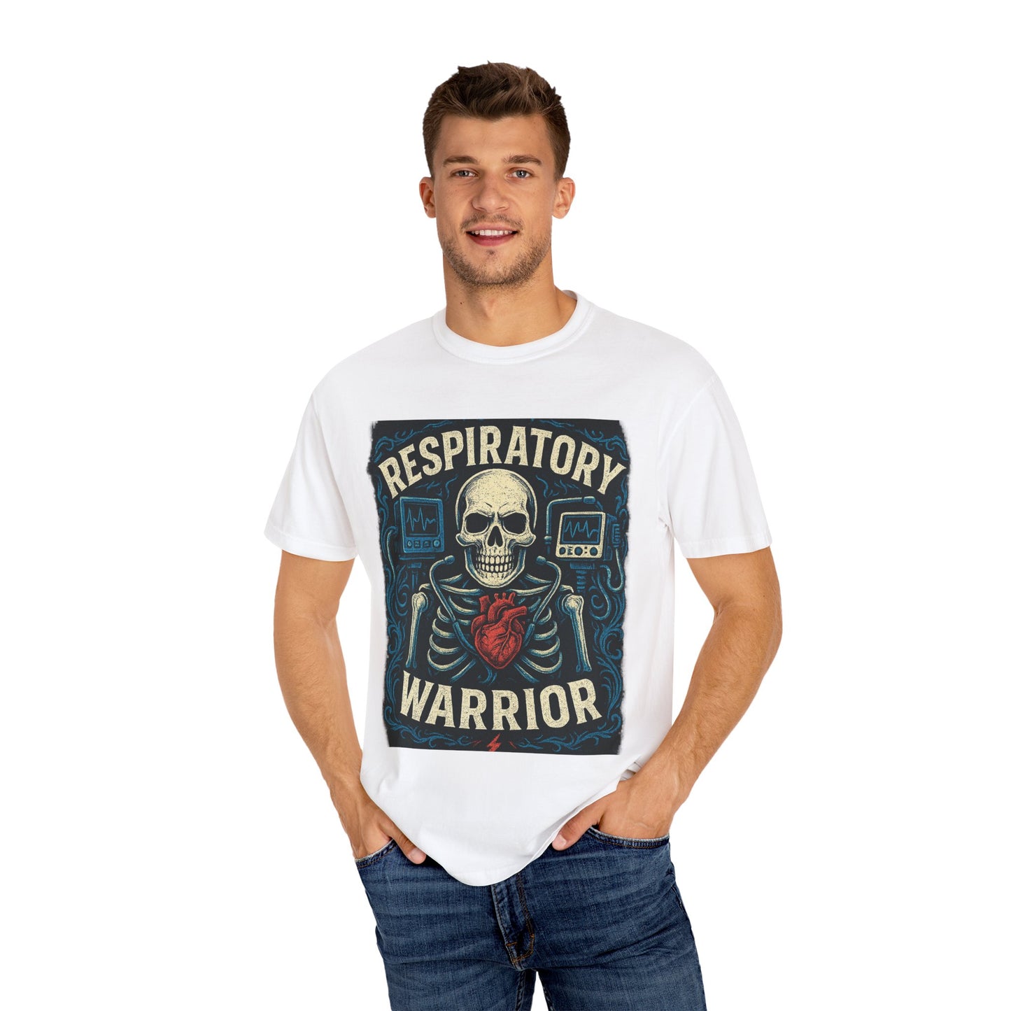Respiratory Therapist Mens T-Shirt – Vintage Medical Graphic Tee
