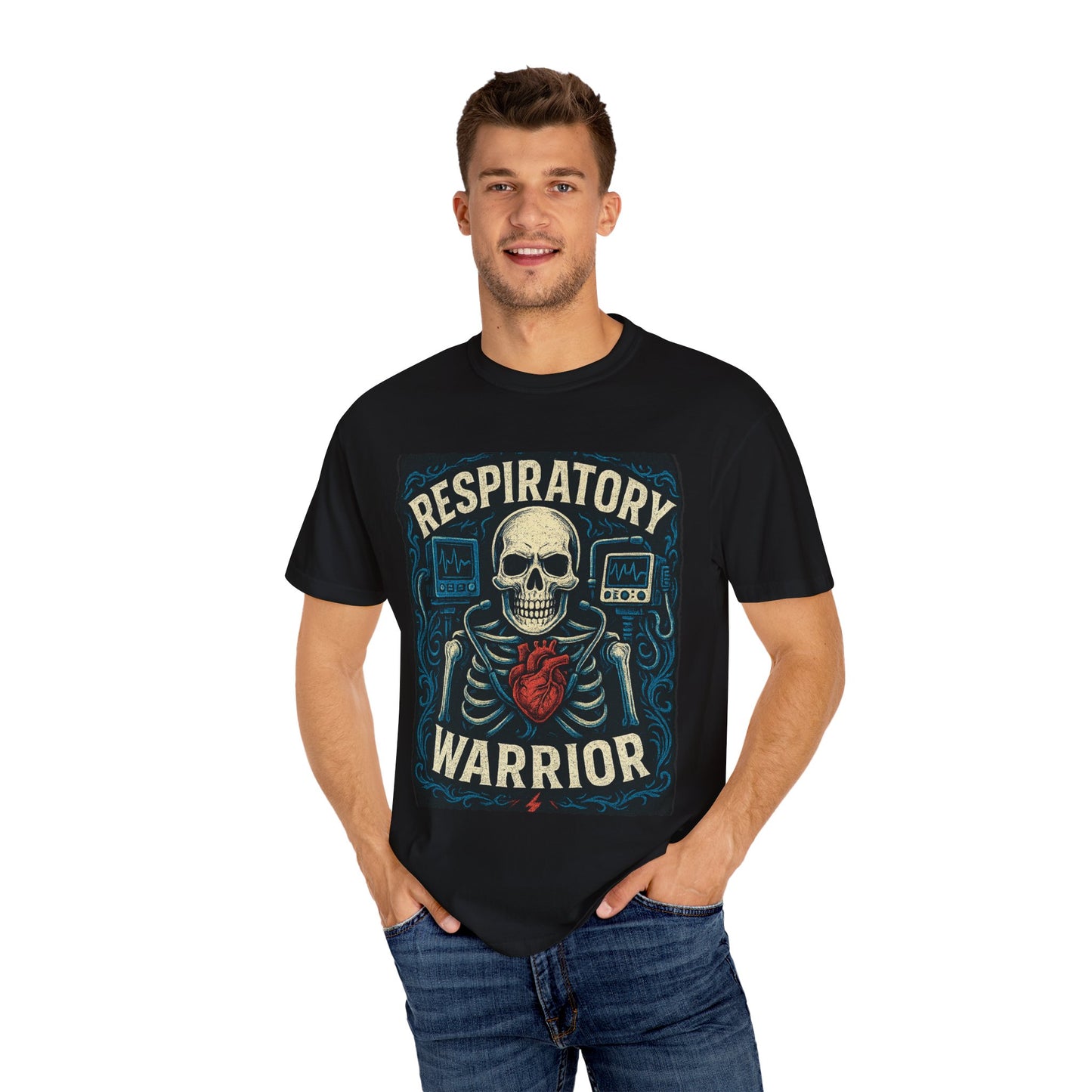 Respiratory Therapist Mens T-Shirt – Vintage Medical Graphic Tee