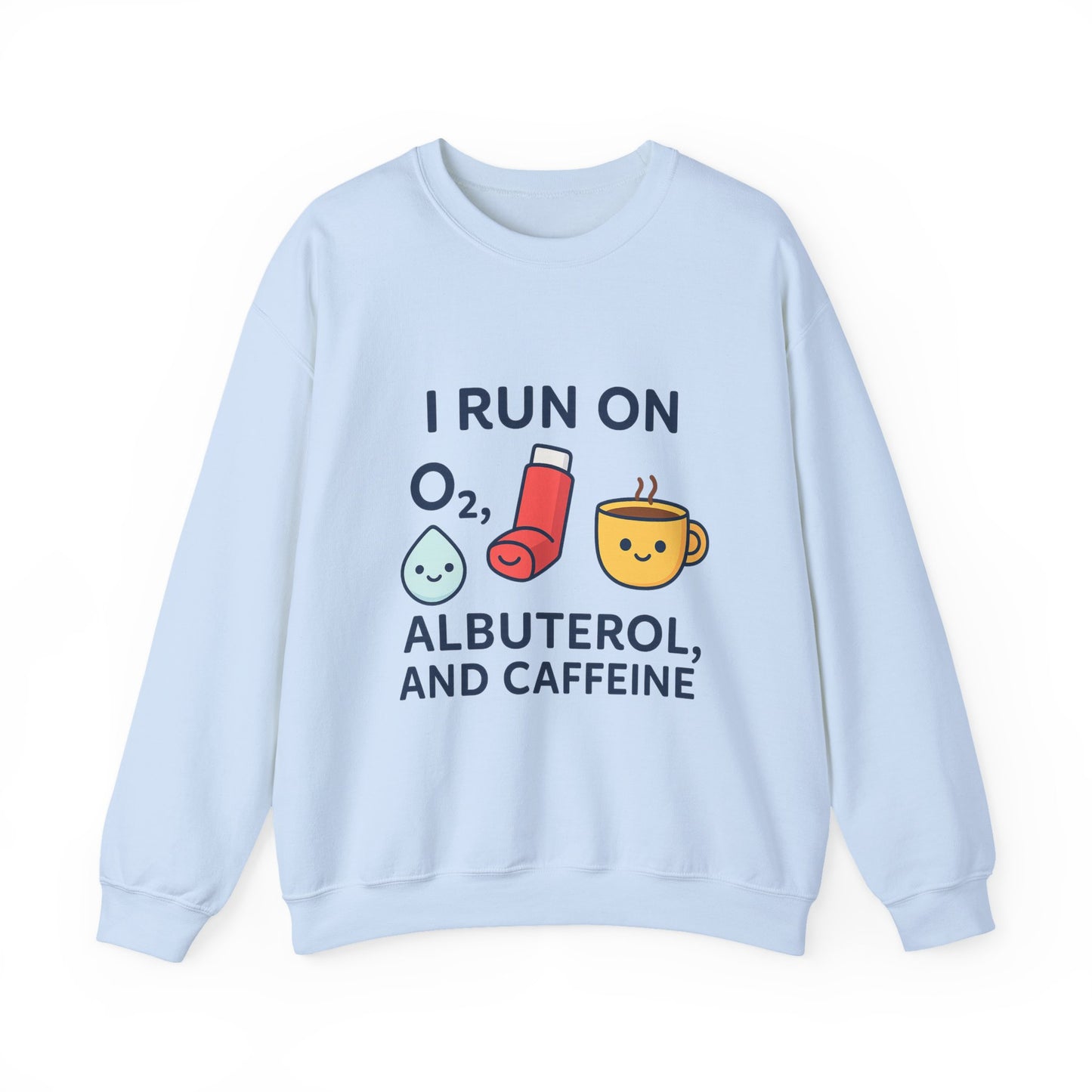 Caffeine & Albuterol Crewneck Sweatshirt
