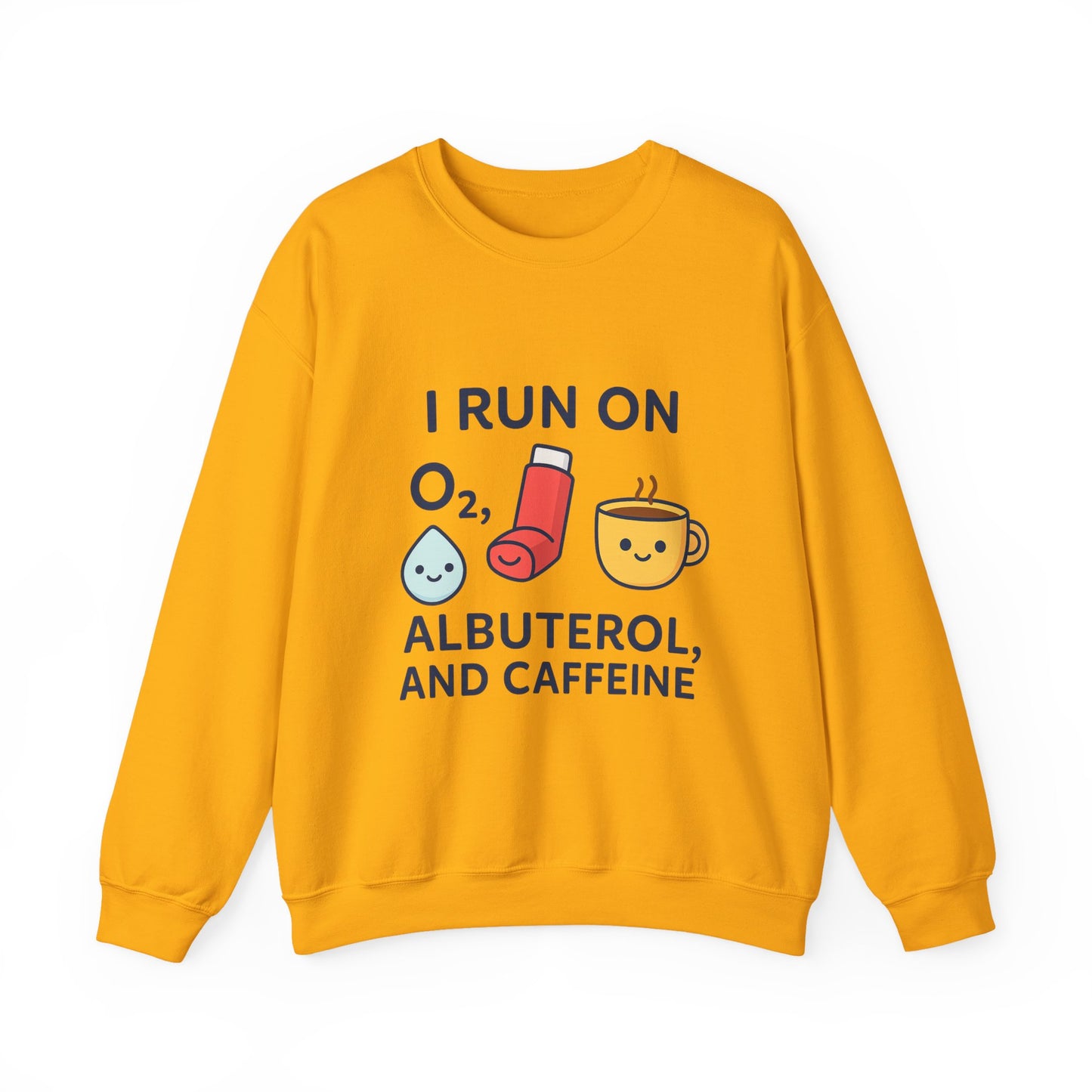Caffeine & Albuterol Crewneck Sweatshirt