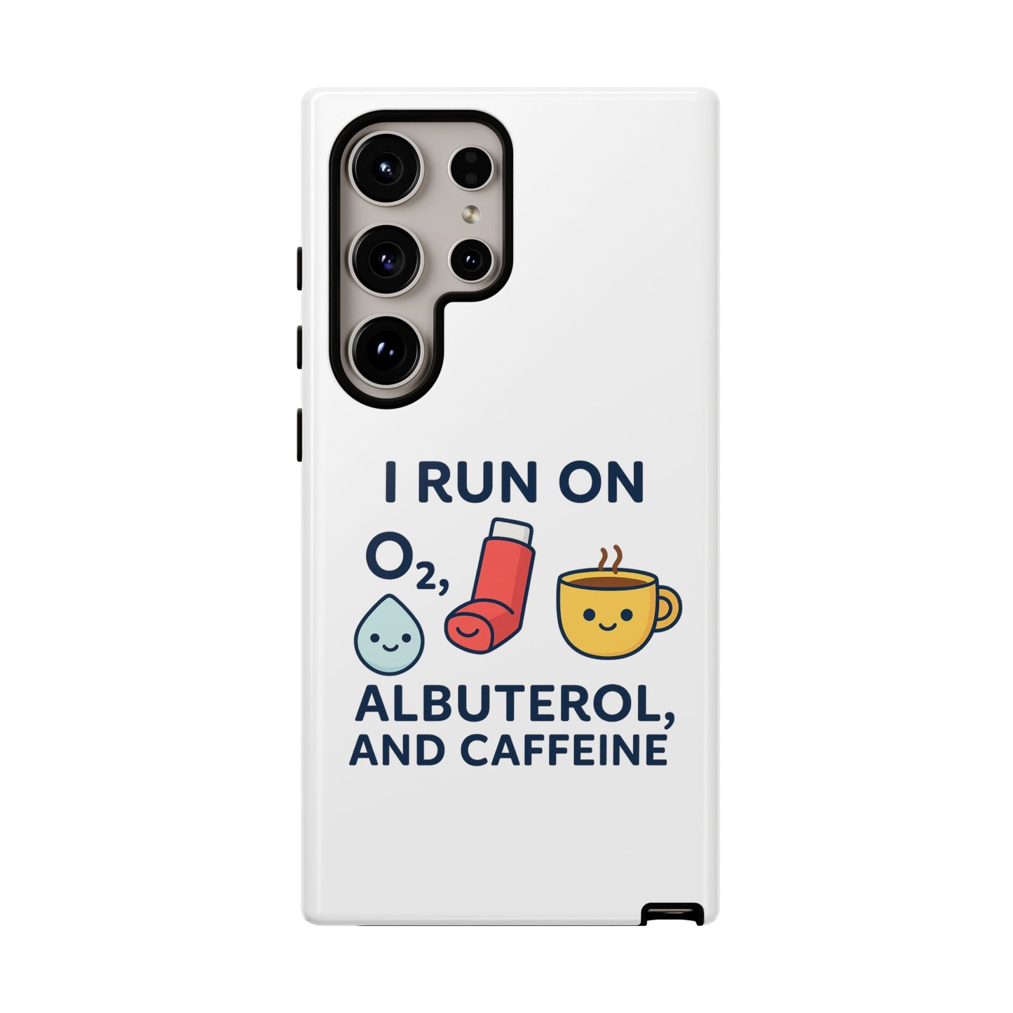 Albuterol and Caffeine Phone Case