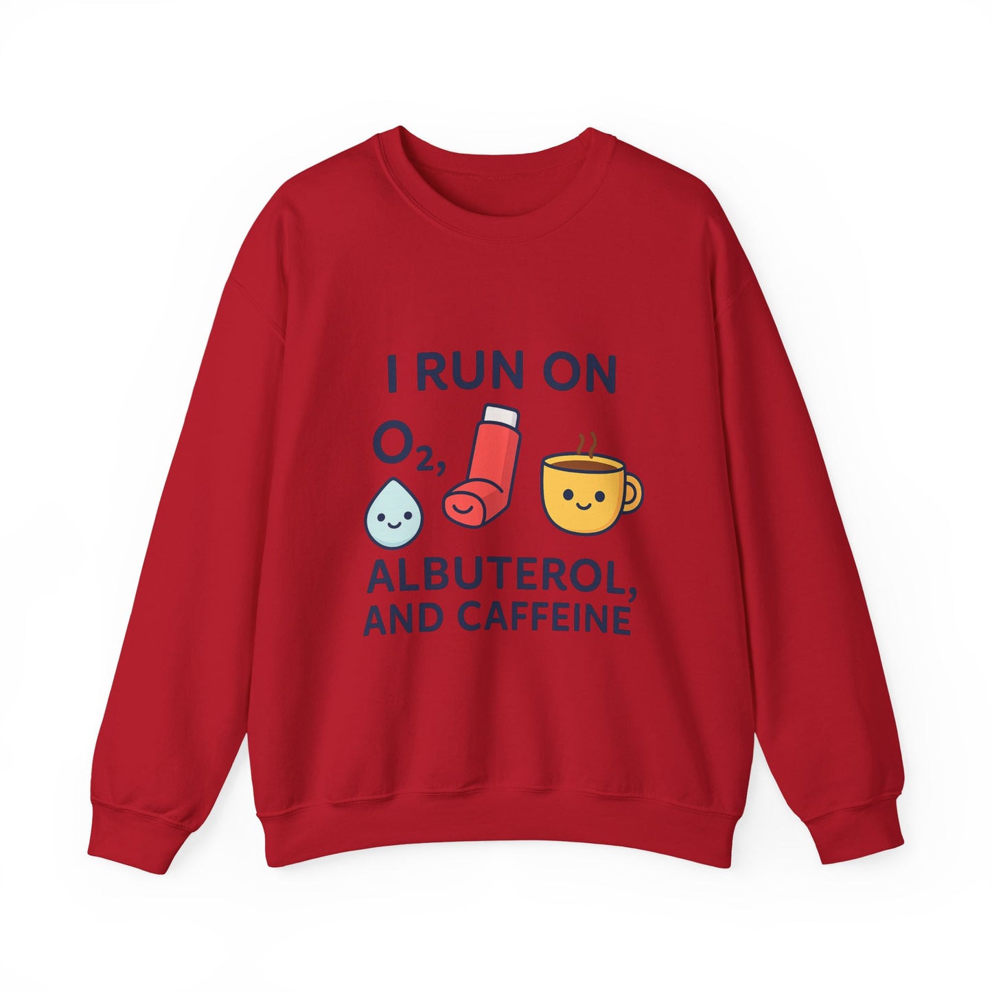 Caffeine & Albuterol Crewneck Sweatshirt