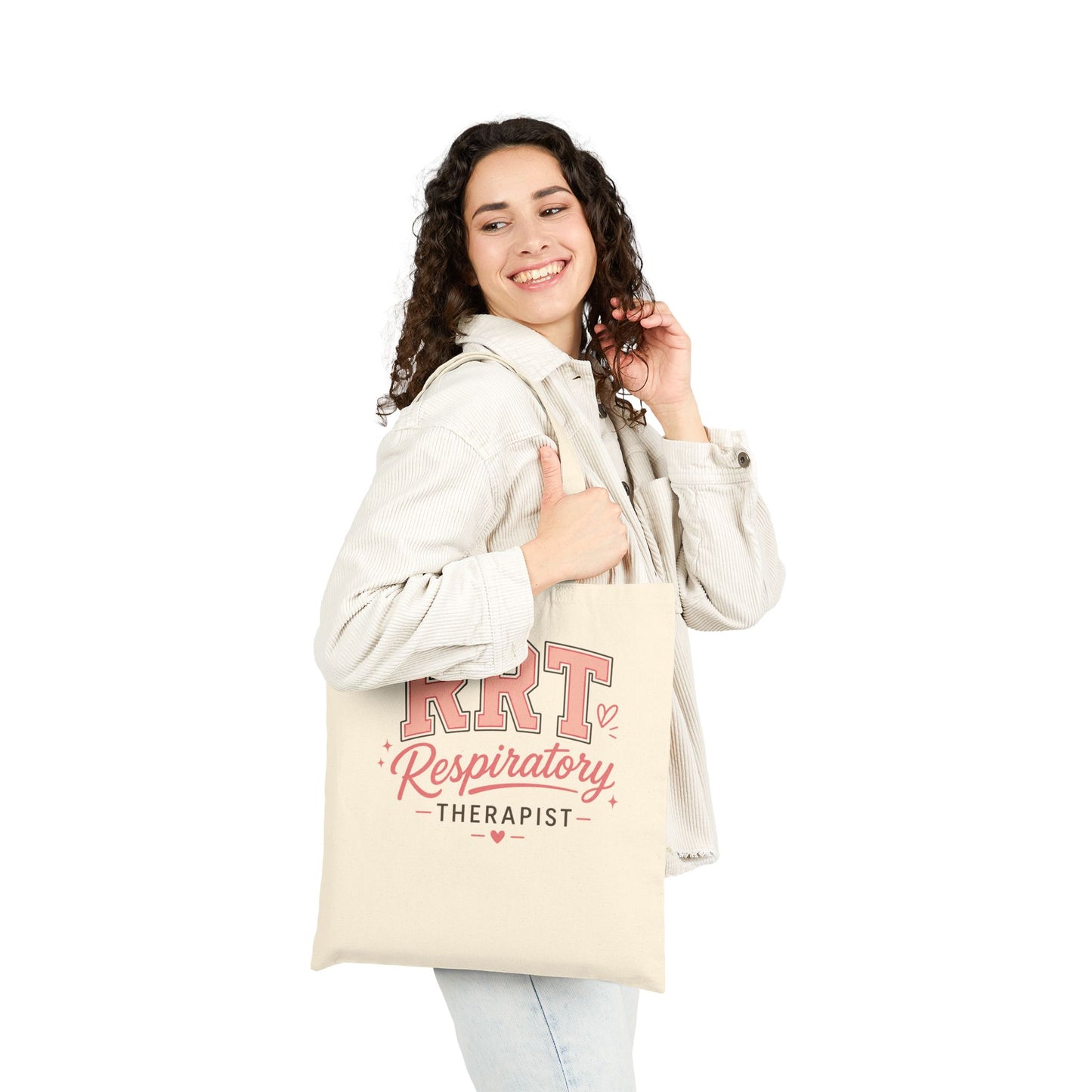 Tote Bag — "RRT - Respiratory Therapist"