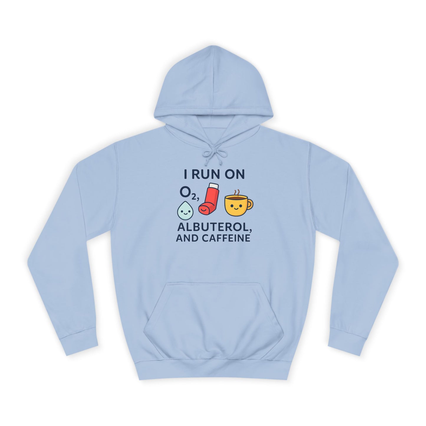 I Run on Albuterol – Unisex RT Hoodie