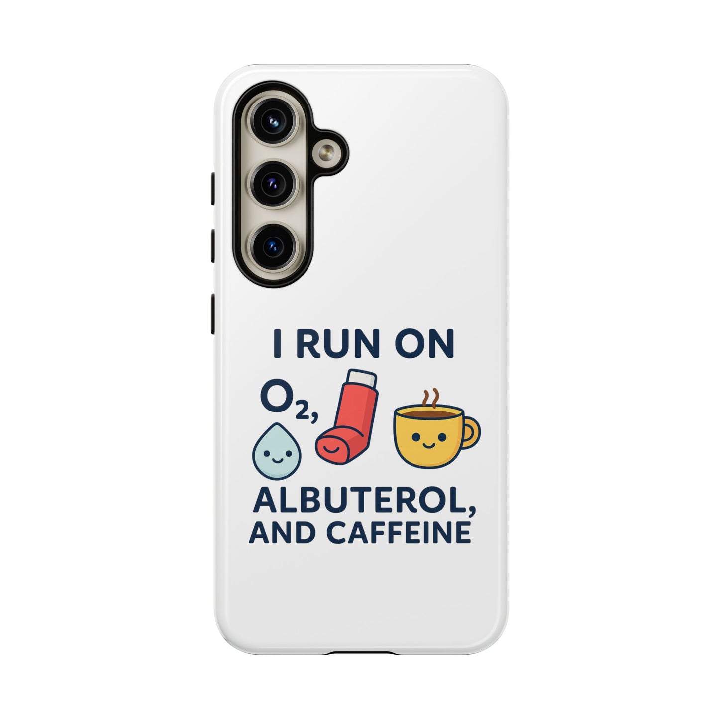 Albuterol and Caffeine Phone Case