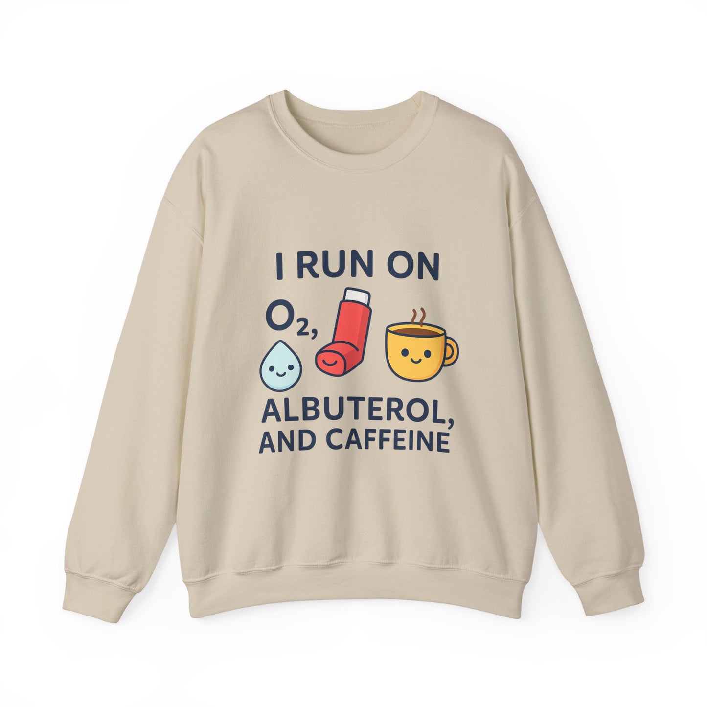 Caffeine & Albuterol Crewneck Sweatshirt