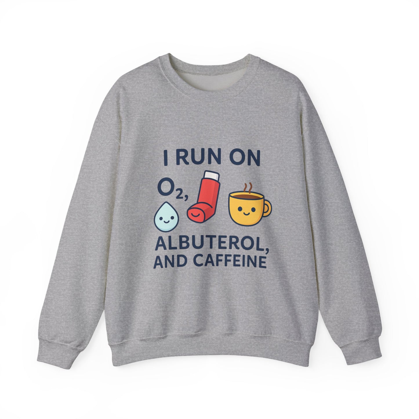 Caffeine & Albuterol Crewneck Sweatshirt