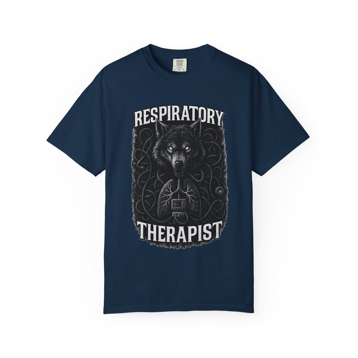 Respiratory Therapist Wolf Mens T-Shirt