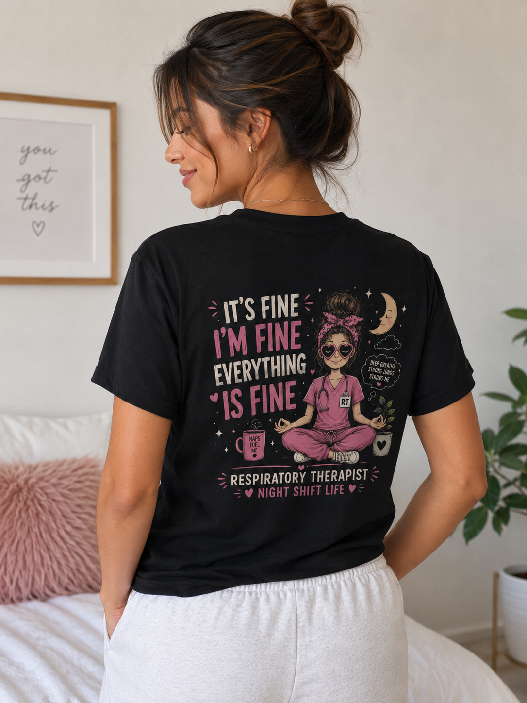Women’s Respiratory Therapist Night Shift Shirt