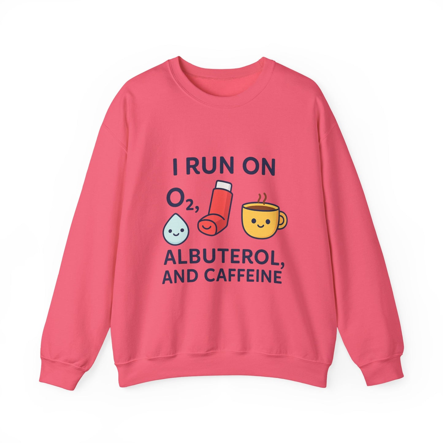 Caffeine & Albuterol Crewneck Sweatshirt