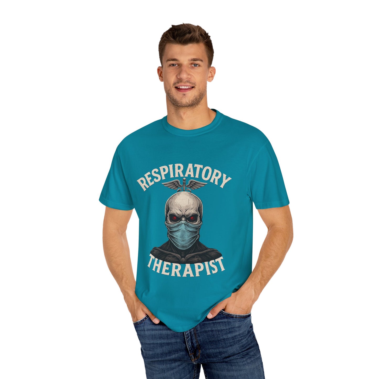Respiratory Warrior Skull T-Shirt