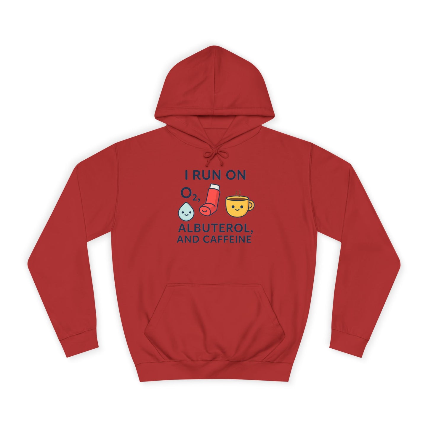 I Run on Albuterol – Unisex RT Hoodie
