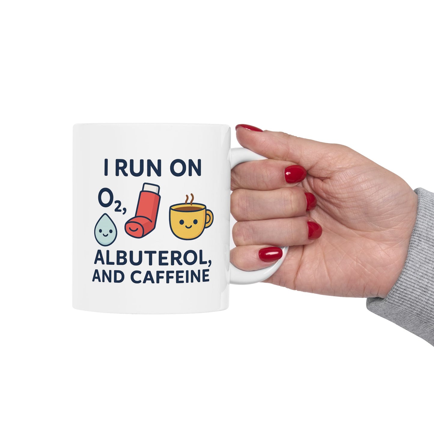 Albuterol & Caffeine Ceramic Mug