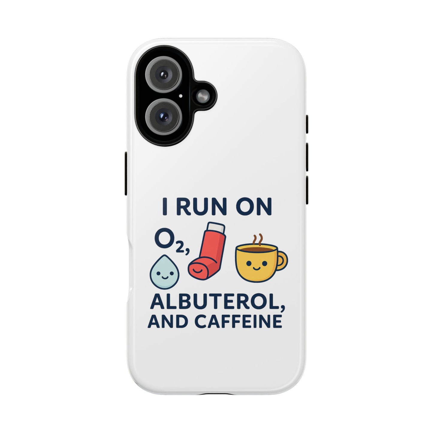 Albuterol and Caffeine Phone Case