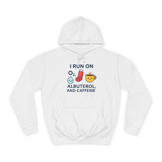 I Run on Albuterol – Unisex RT Hoodie