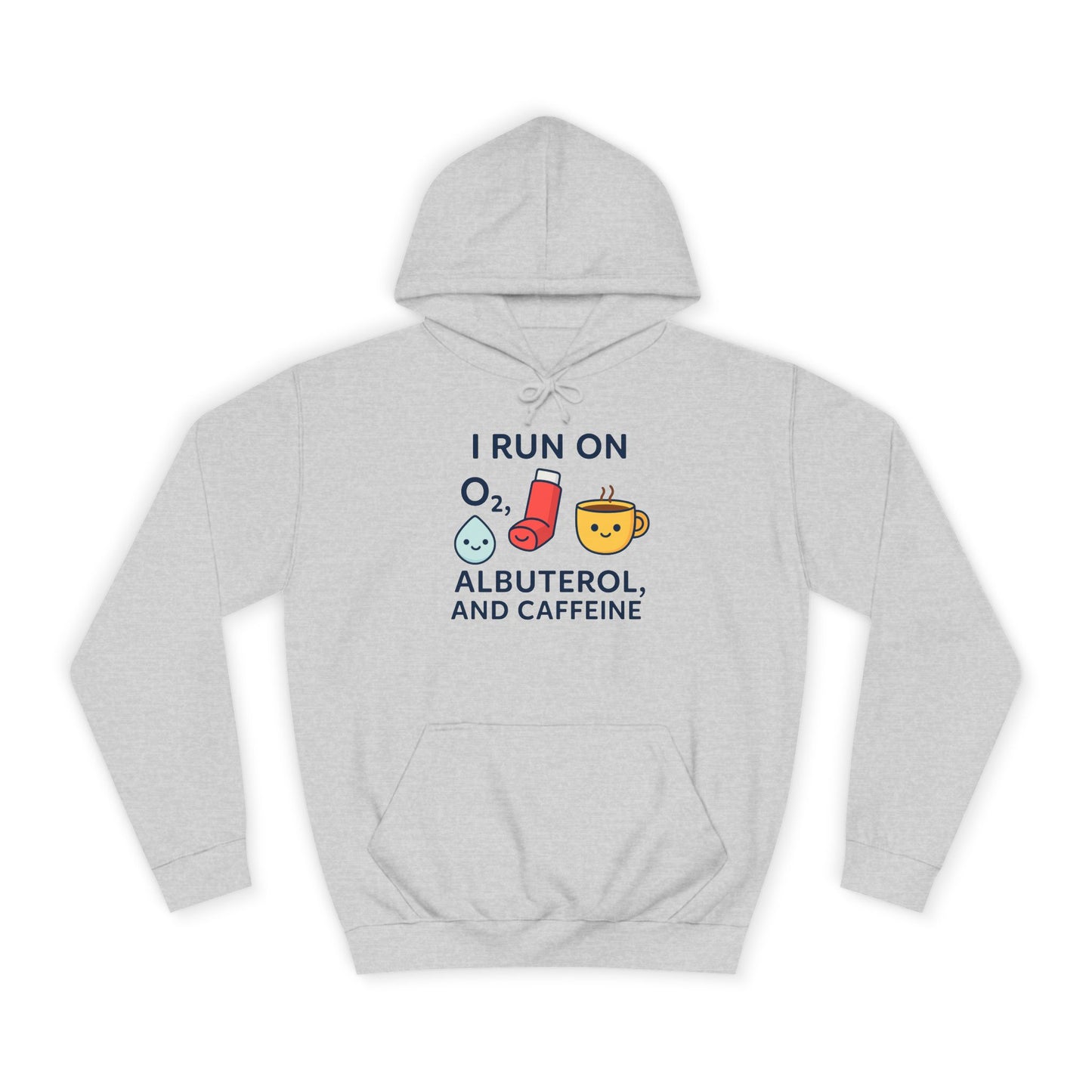 I Run on Albuterol – Unisex RT Hoodie