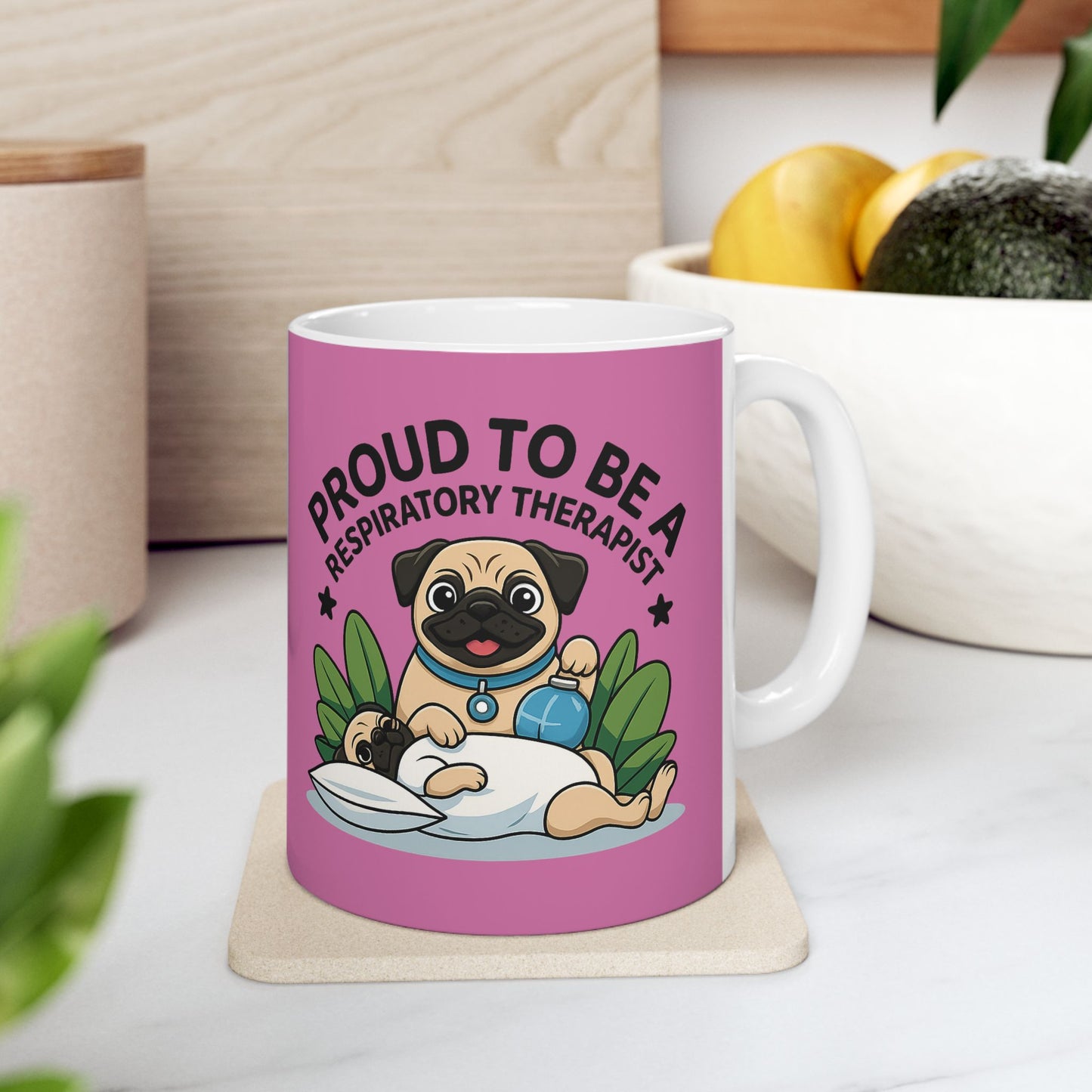 Proud to Be a Respiratory Therapist – Ceramic Mug