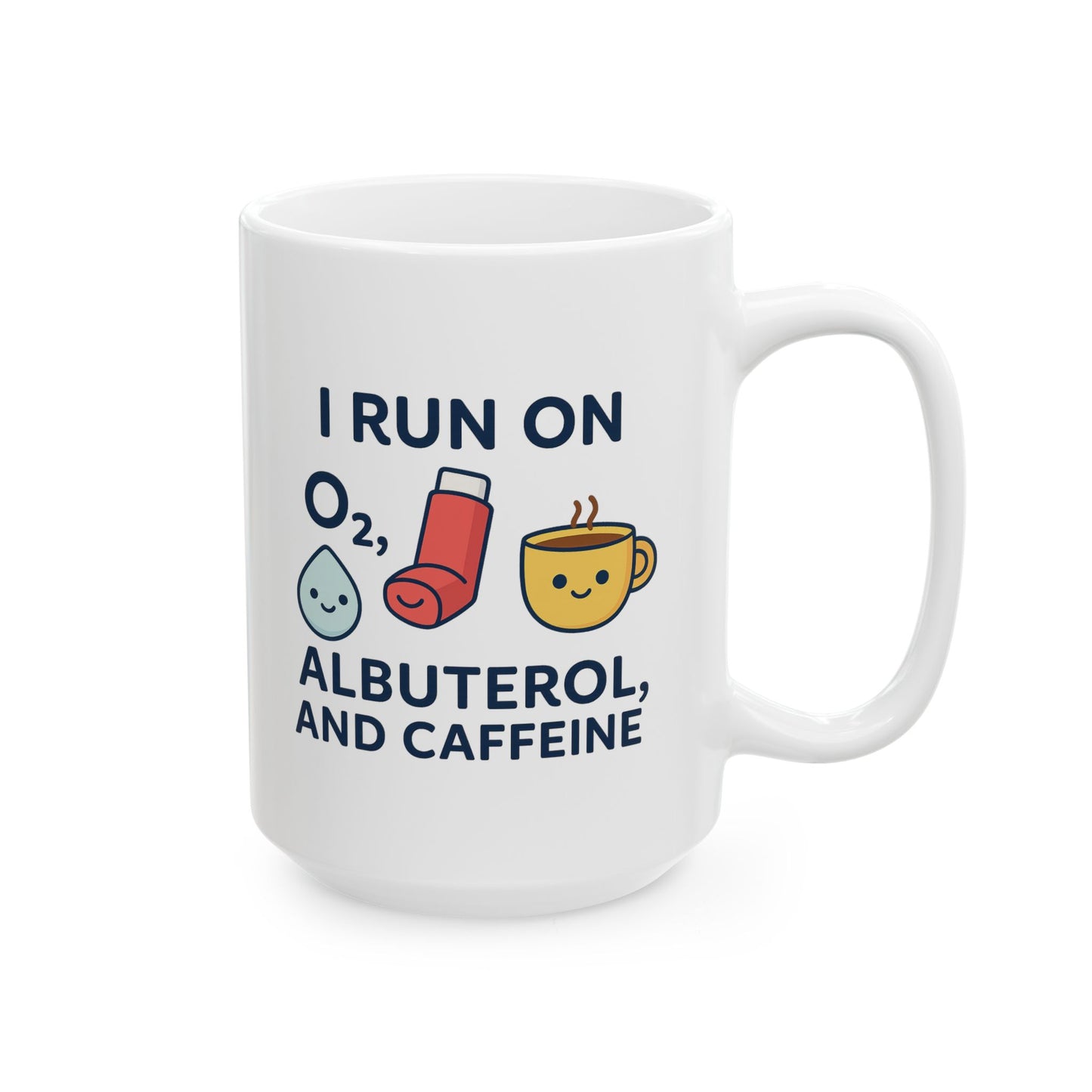 Albuterol & Caffeine Ceramic Mug
