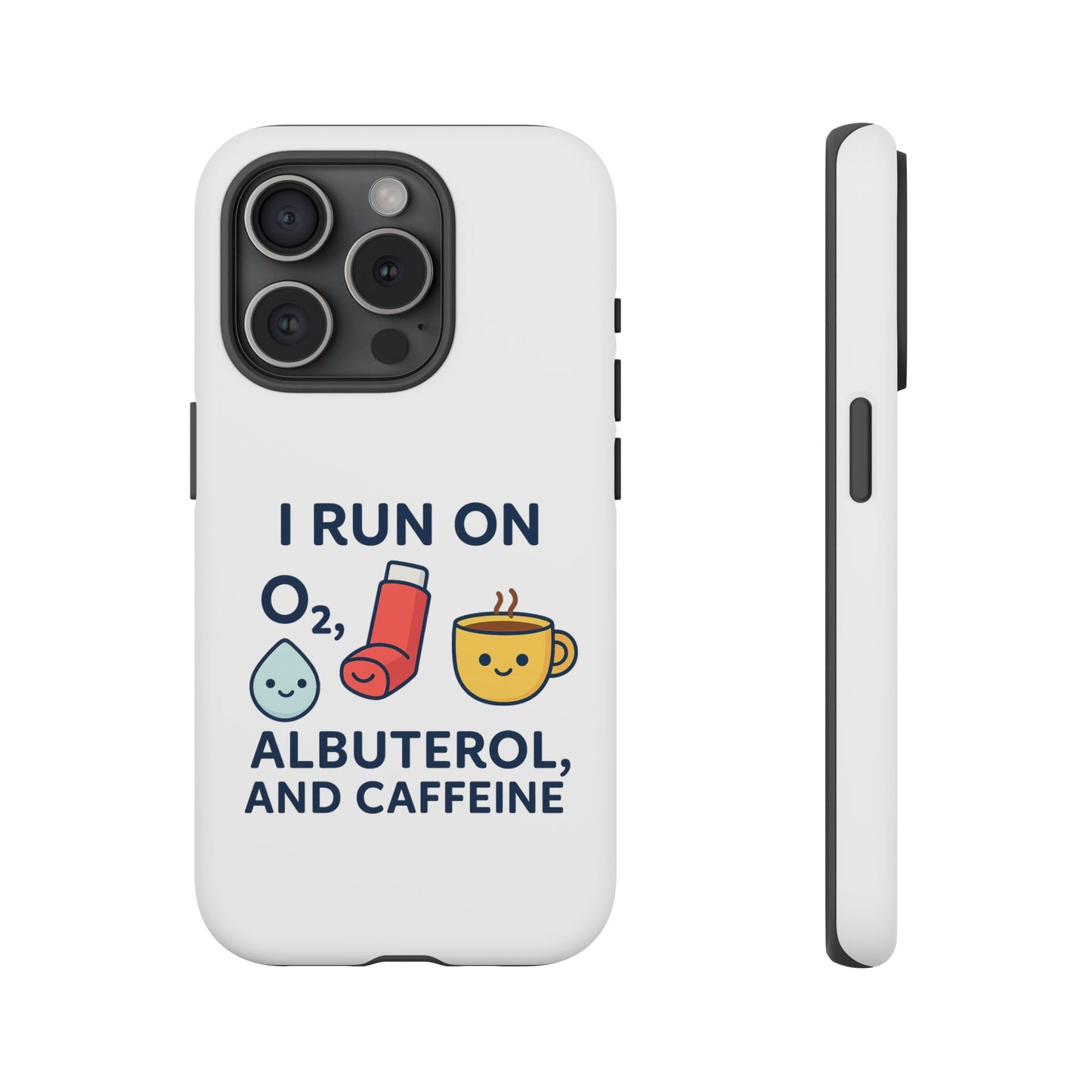 Albuterol and Caffeine Phone Case