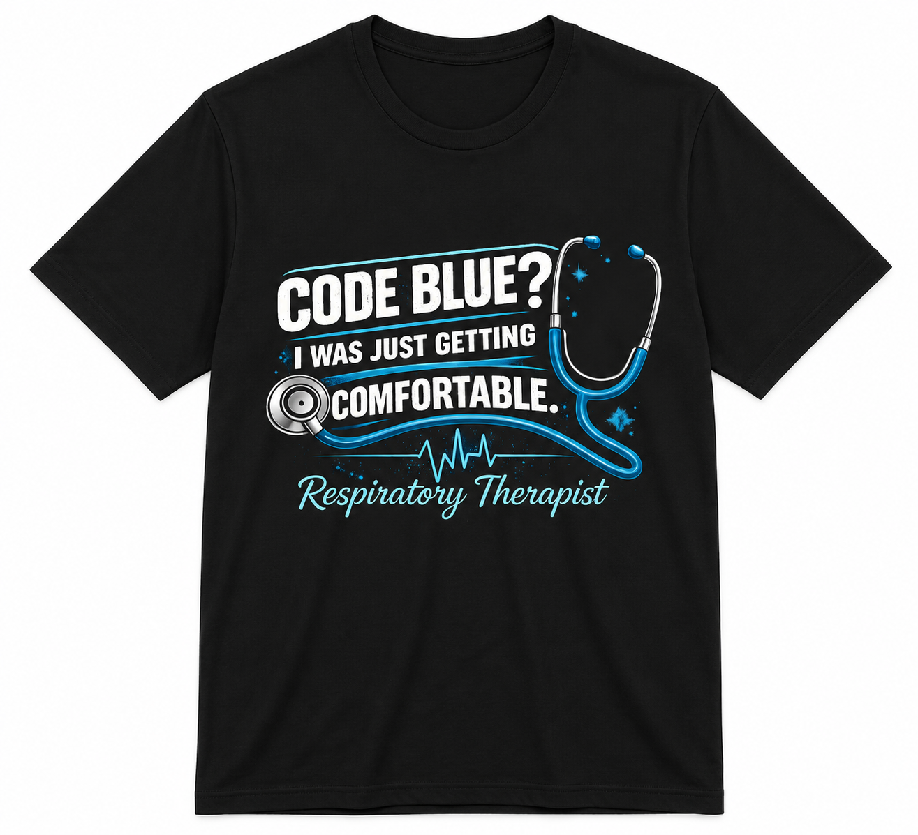 Code Blue Respiratory Therapist Tee