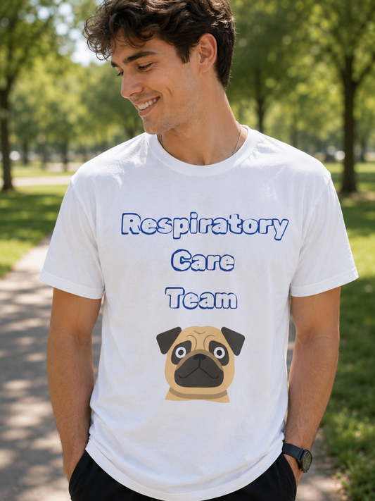 Men's Tshirt - "Respiratory Care Team"
