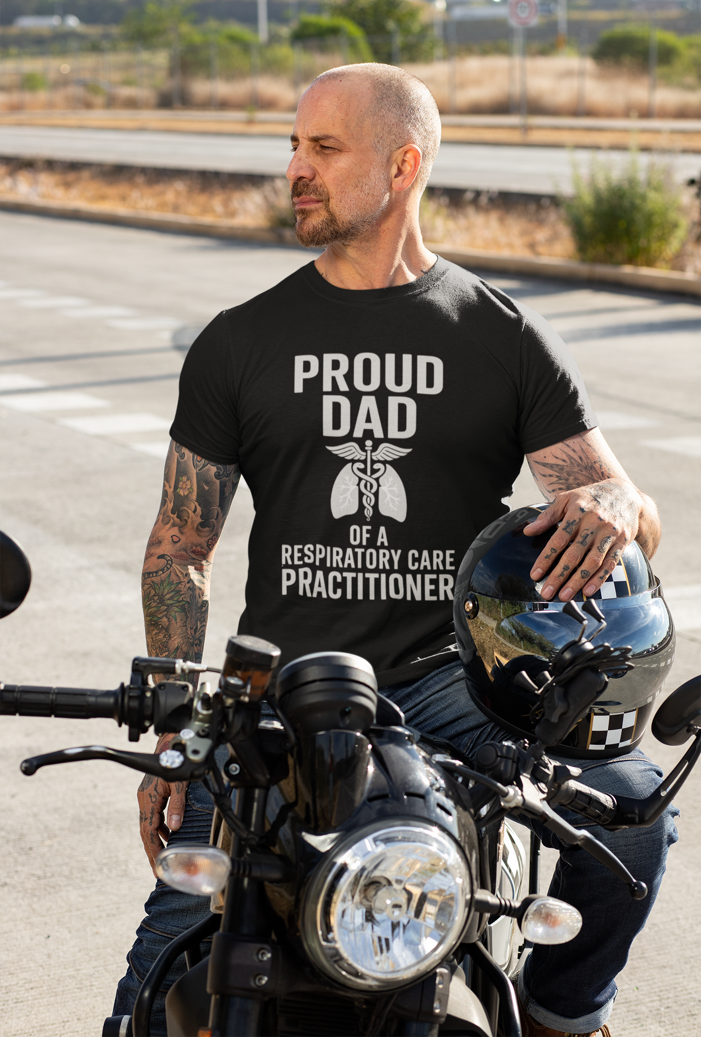 Proud Dad T-Shirt, Respiratory Care Tee