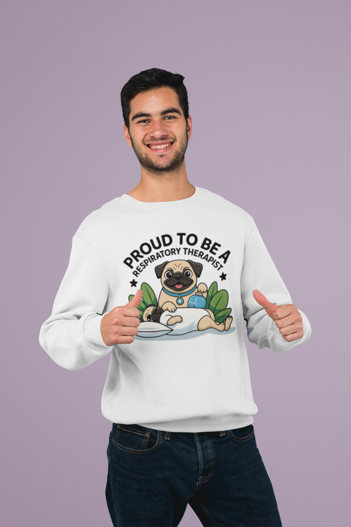 I Ventilate. I Resuscitate. I Dominate. – Respiratory Therapist Sweatshirt